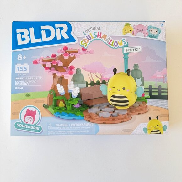 Squishmallows Sunny the Bee building bricks, Squishbrik BLDR - Sunny's Park Life - Picture 1 of 11